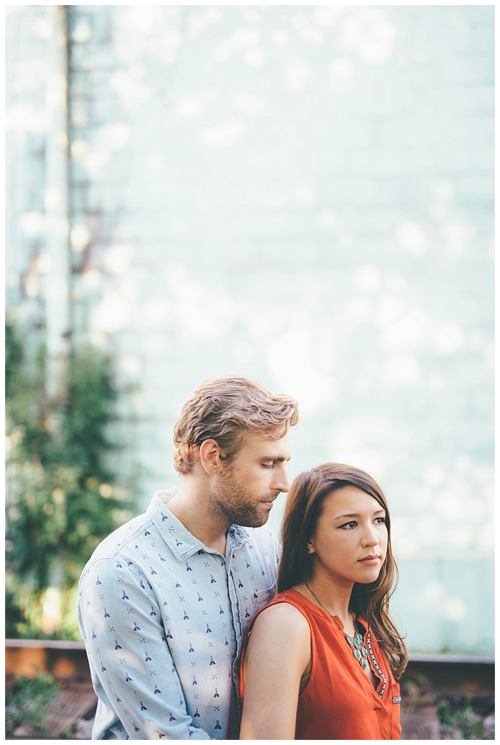 west virginia engagement photo