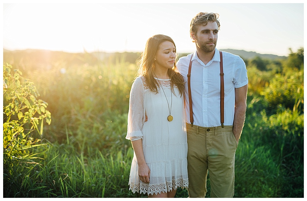 west virginia engagement photo