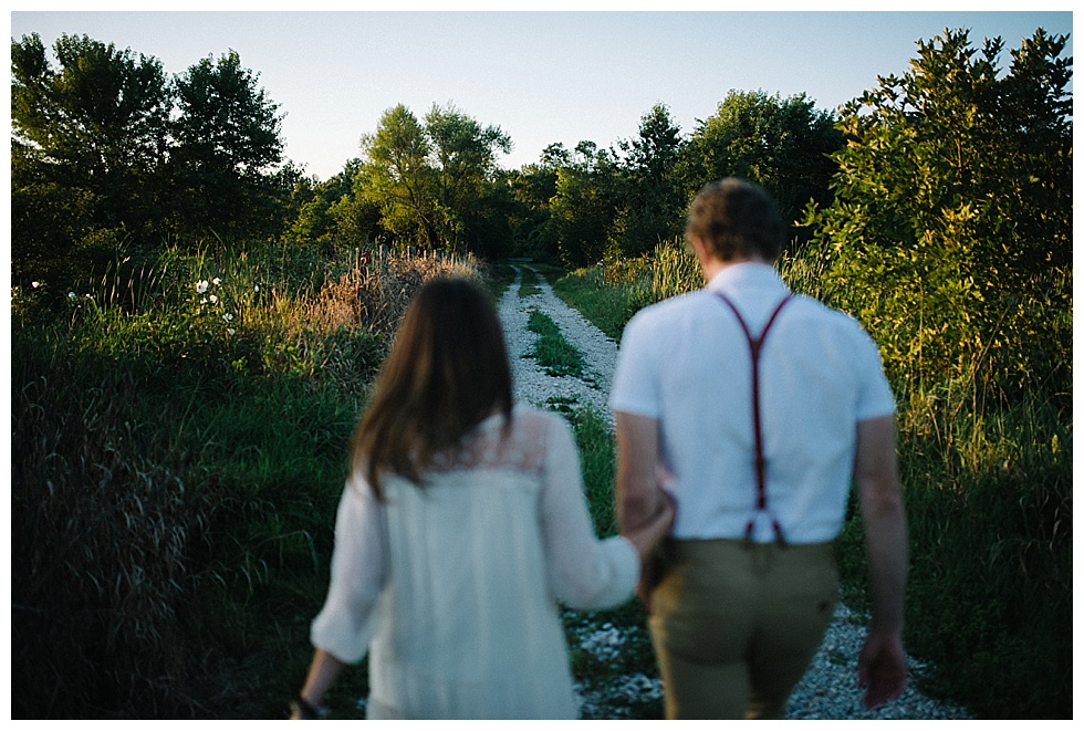 west virginia engagement photo