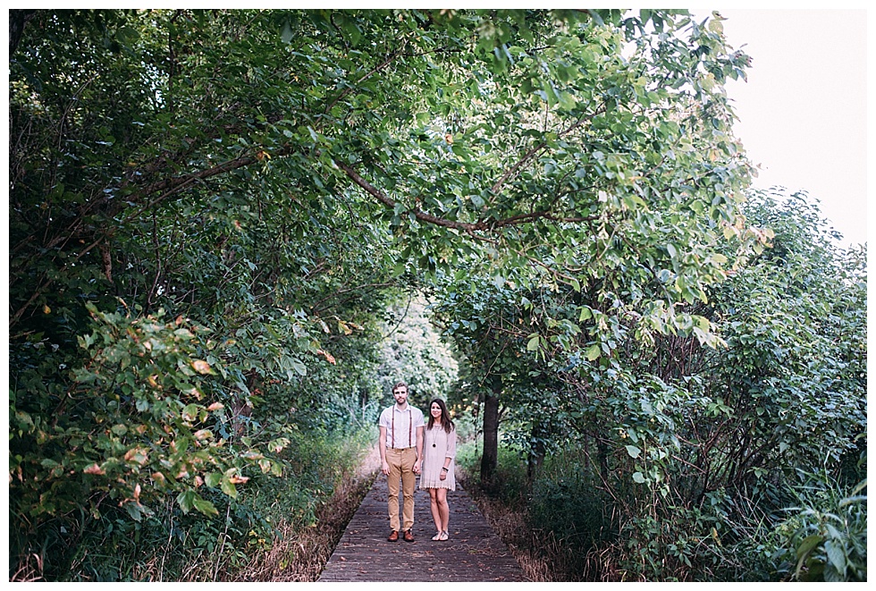 west virginia engagement photo