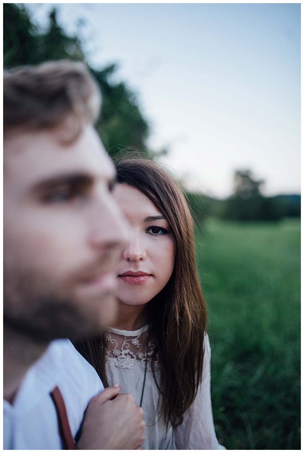 west virginia engagement photo