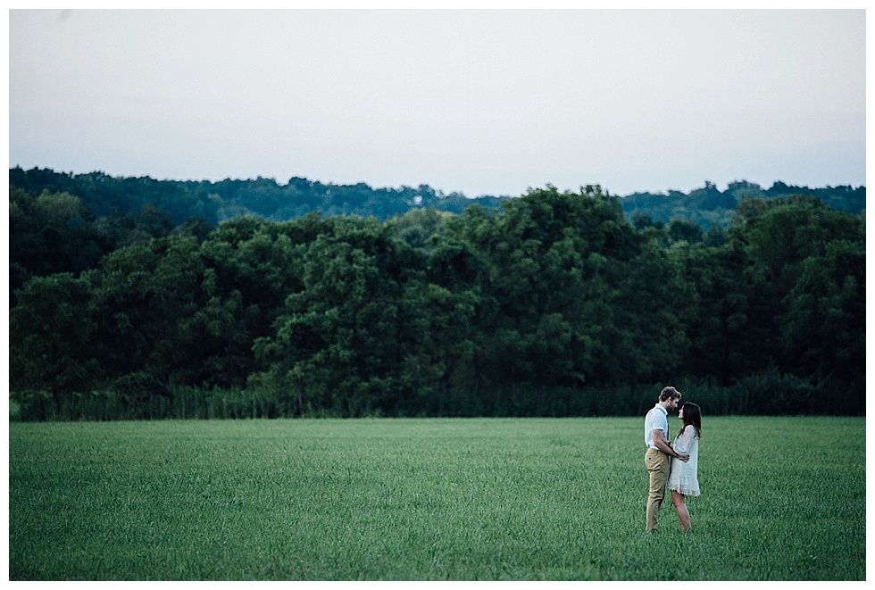 west virginia engagement photo