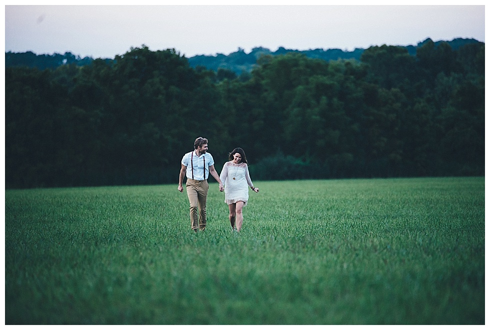 west virginia engagement photo