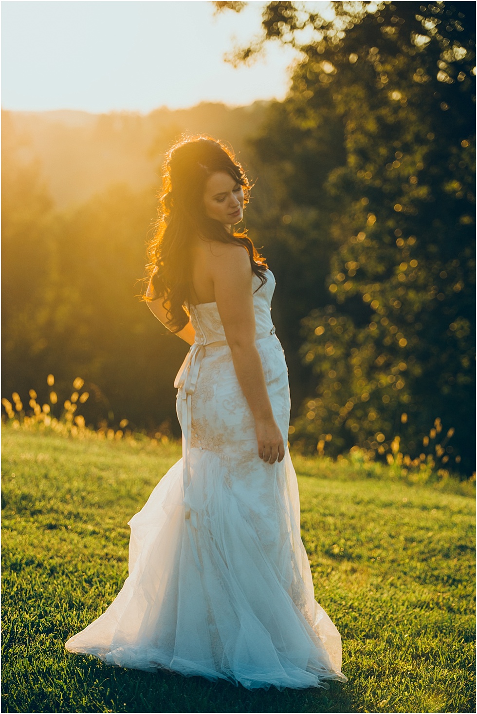 benedict haid farm bridal portrait