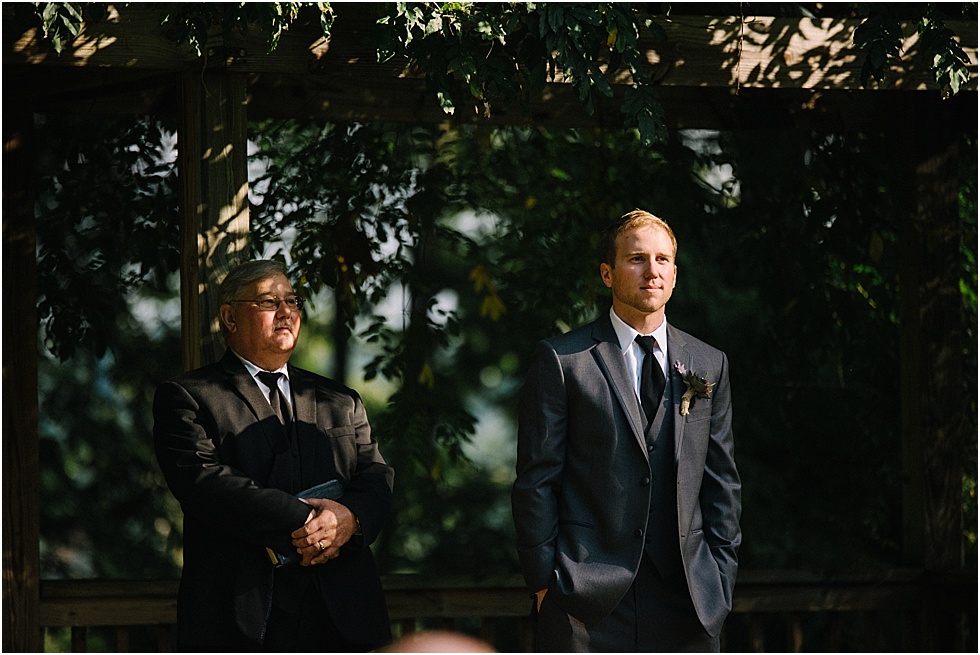 benedict haid farm wedding ceremony photography