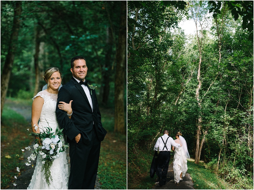 wine cellar park wedding portraits west virginia