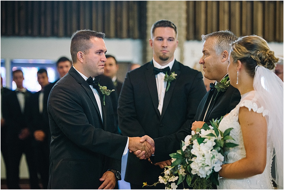 classic catholic nitro wv wedding ceremony