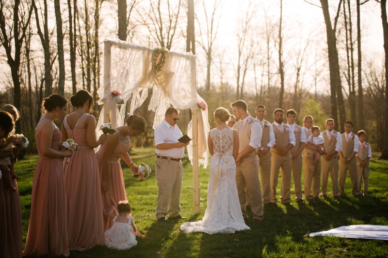 getting married at knotty pine lodge