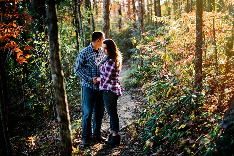 endless wall trail engagement session 