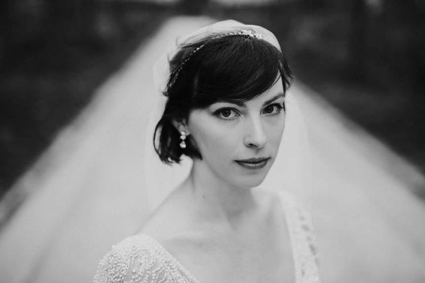 durham nc bridal portrait 