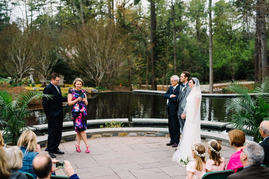 duke gardens ceremony photo 