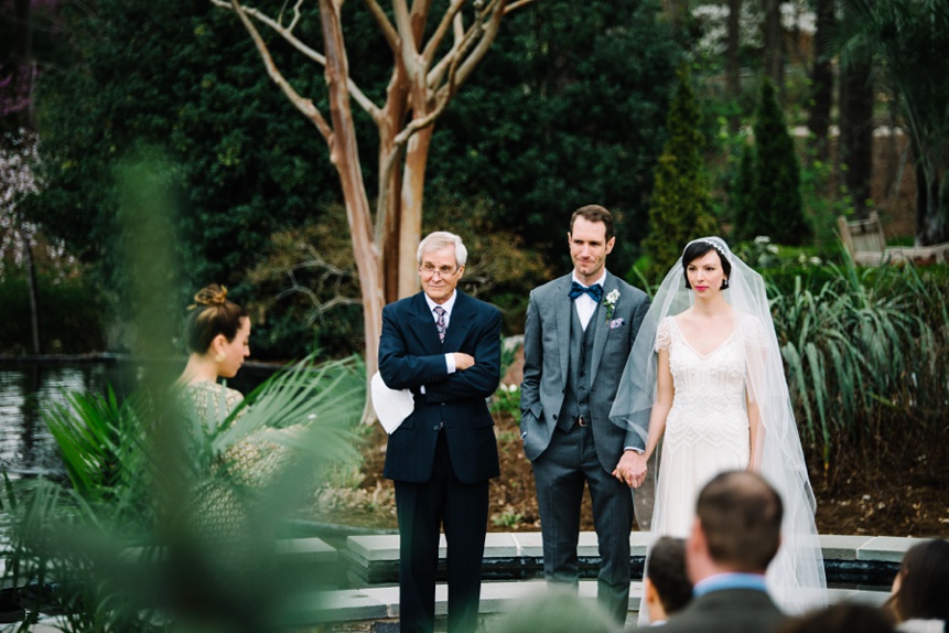 duke gardens wedding photo