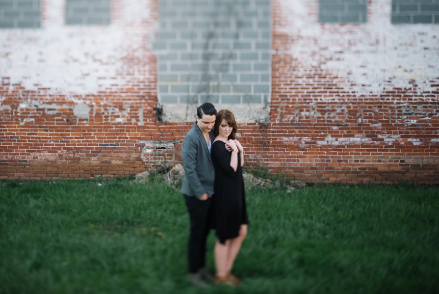 industrial wv engagement photo 