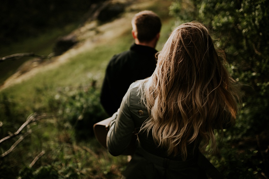 oregon engagement photo