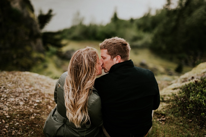 oregon engagement photo 