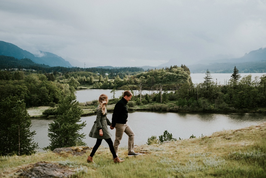 oregon engagement photo 