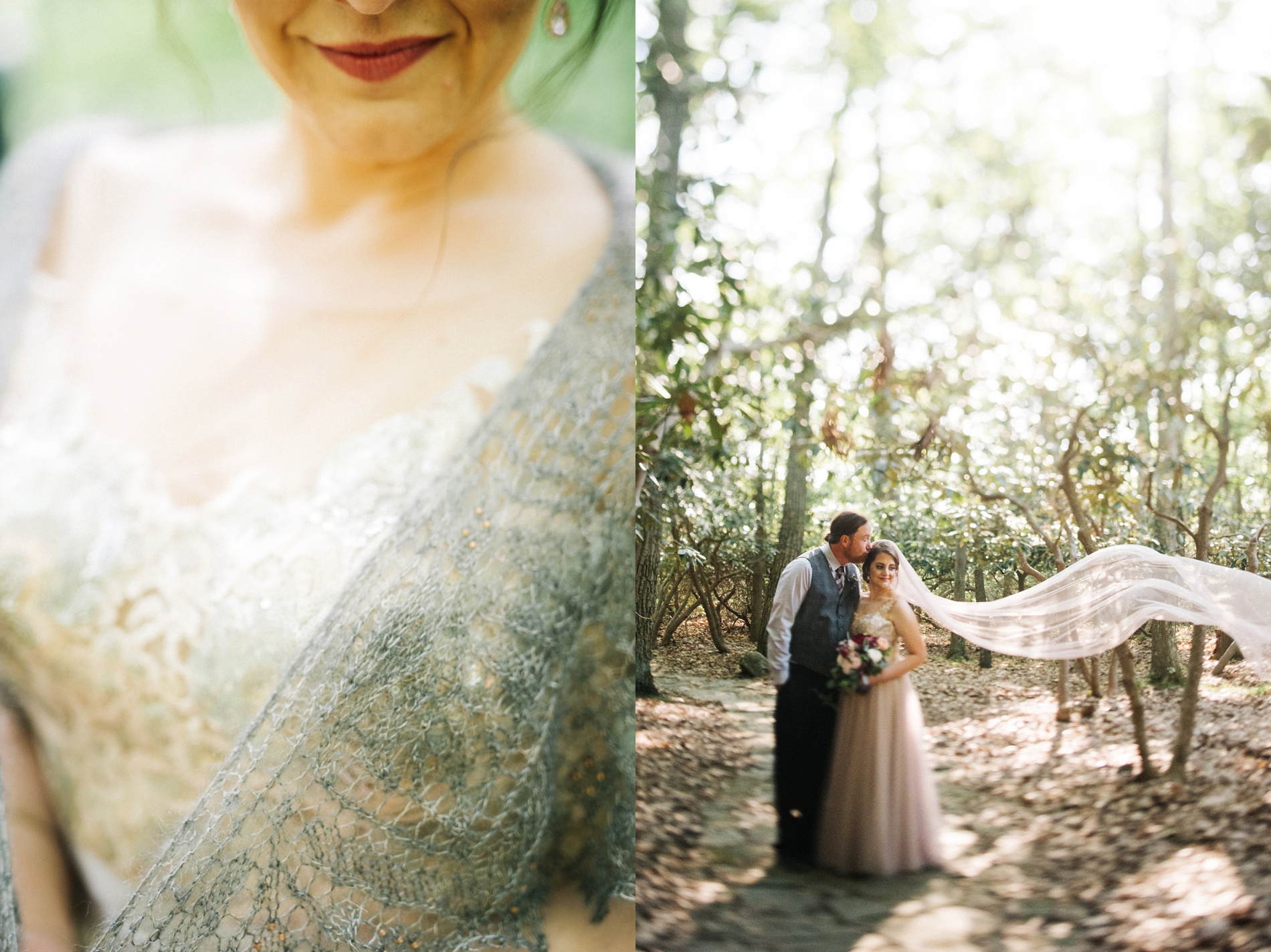 wedding at coopers rock detail photo