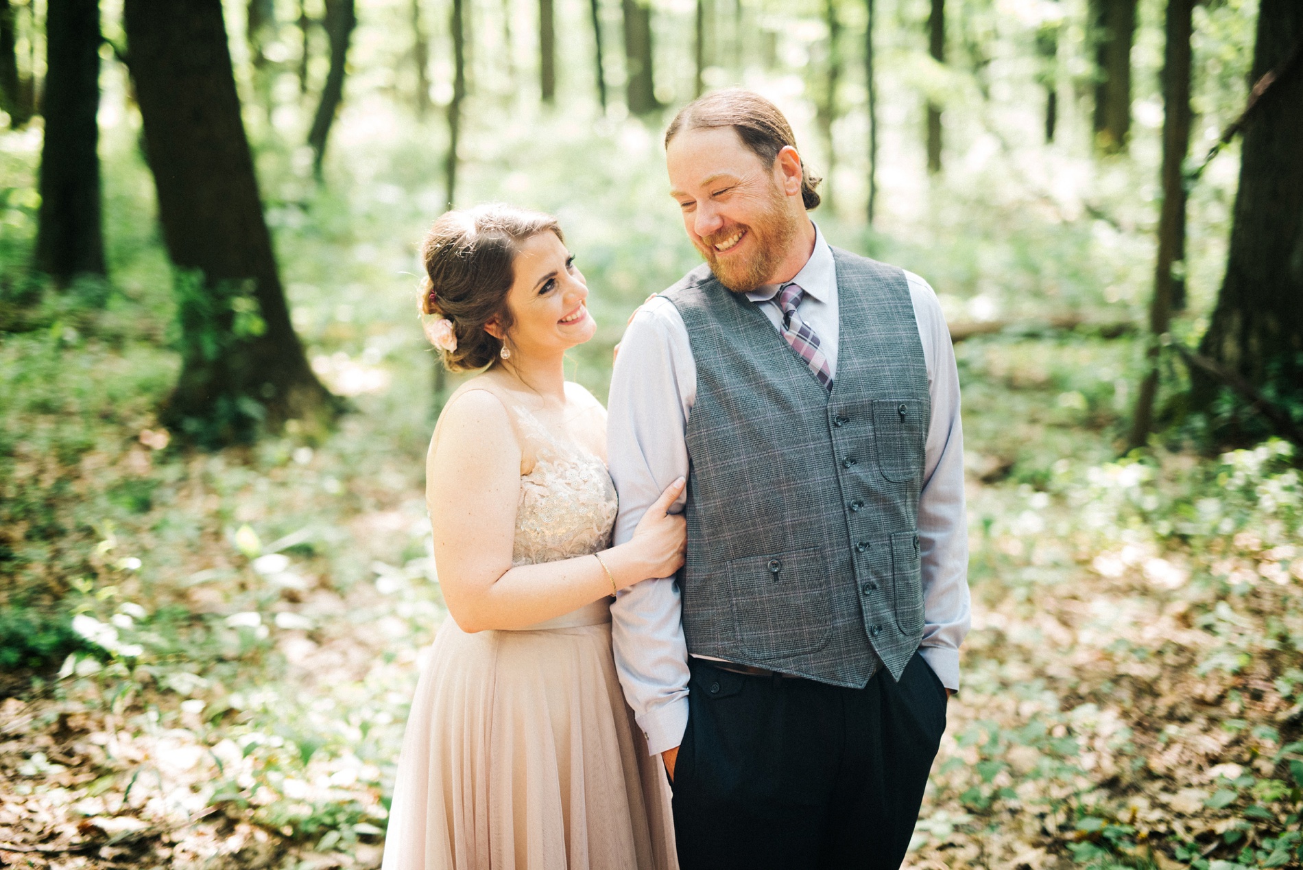 west virginia wedding photographers at coopers rock