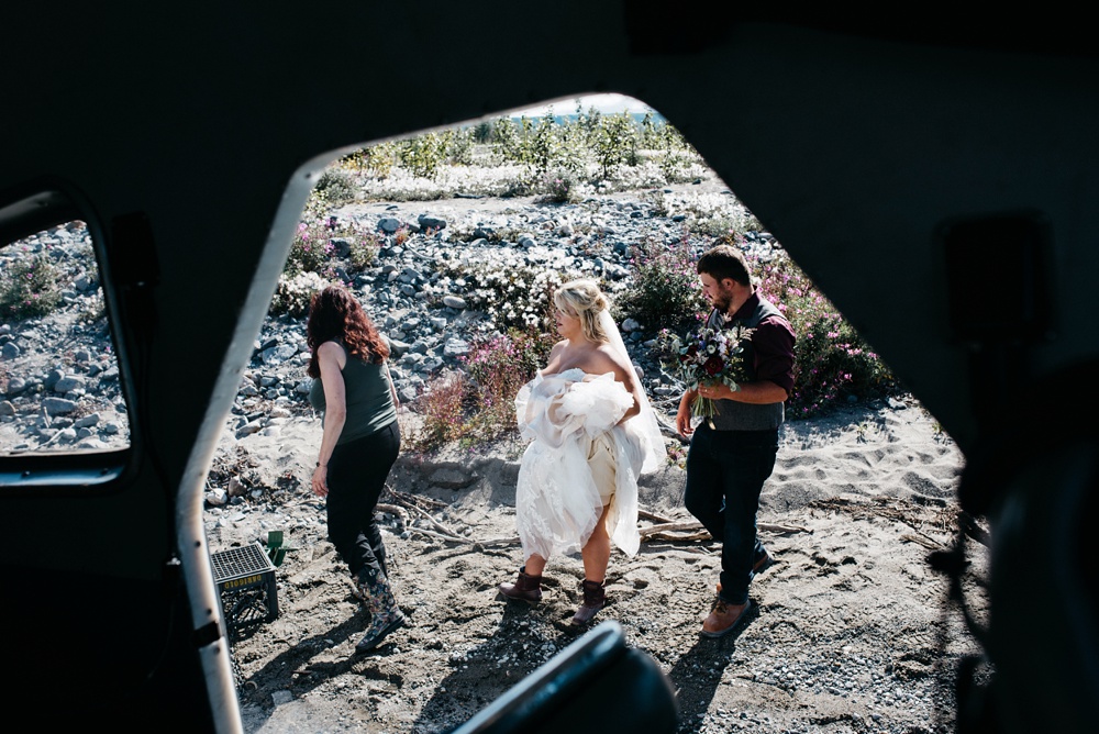 adventure elopement in alaska