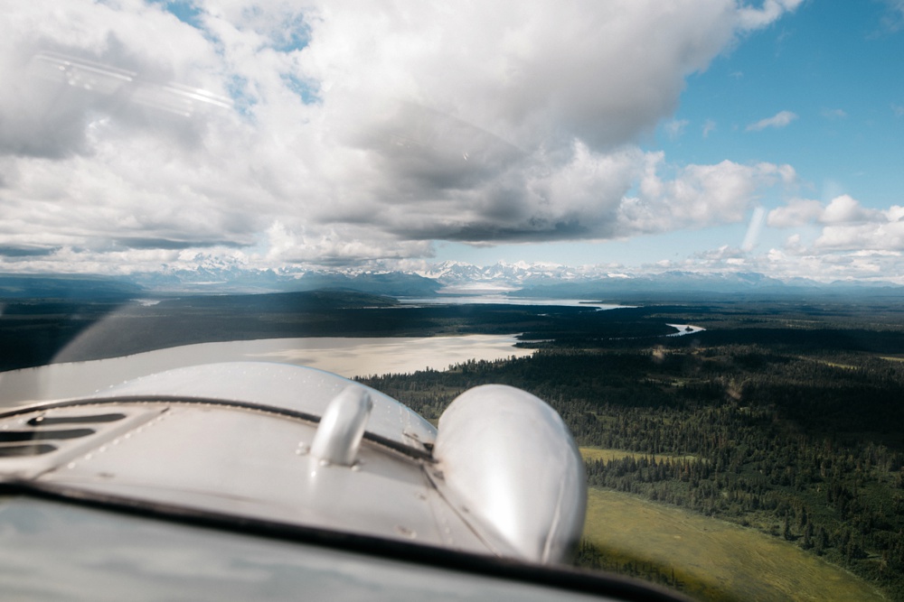 adventure wedding in alaska