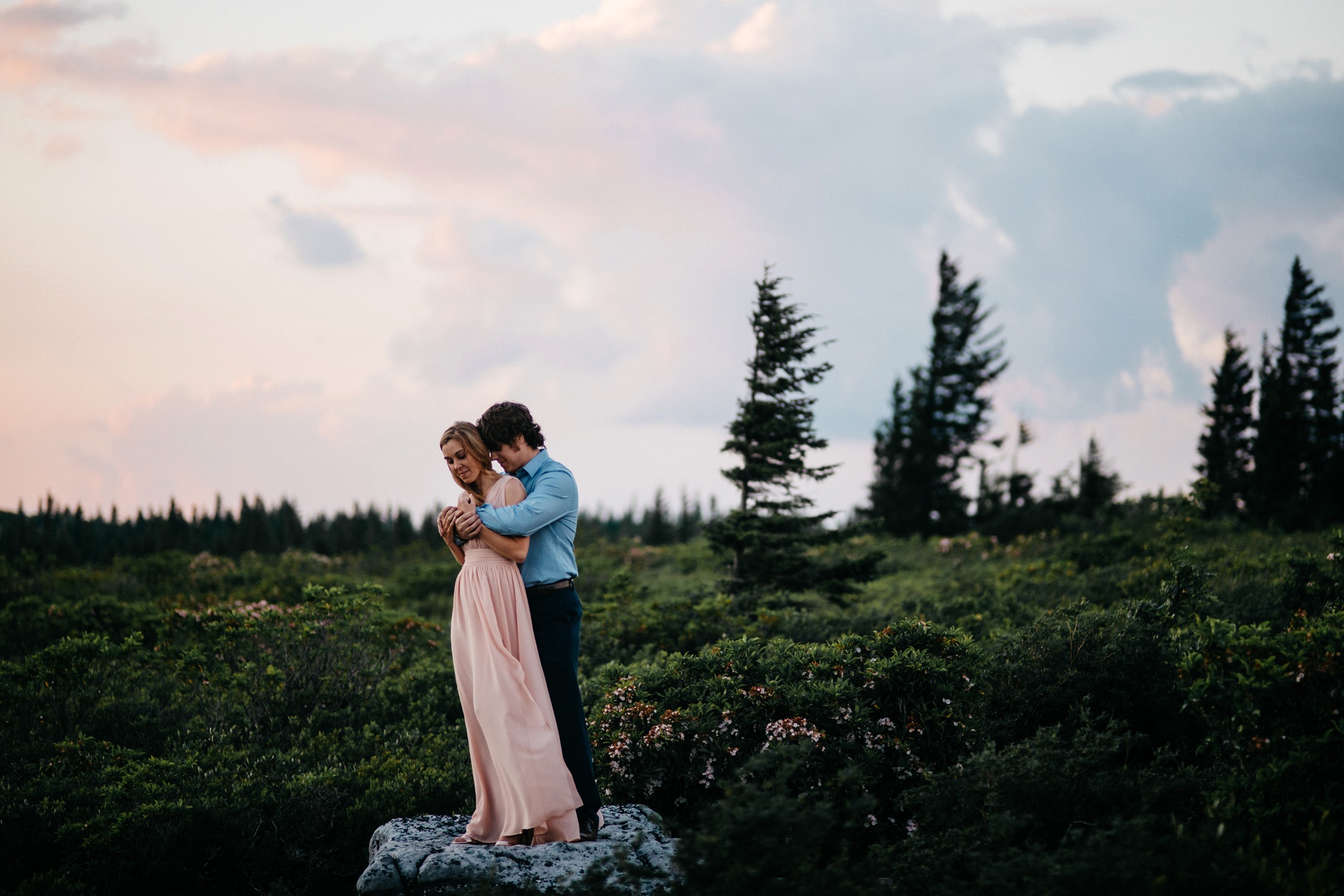 fine art engagement photography 