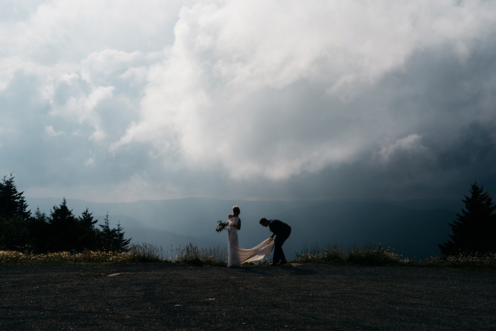 wedding photography snowshoe mountain