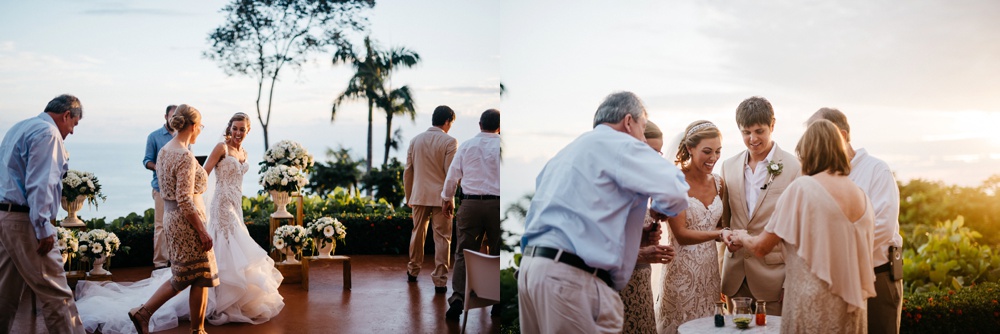 hotel la mariposa wedding ceremony photographs