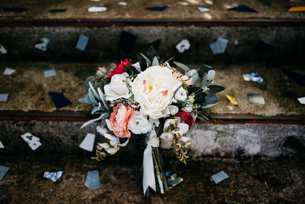 wedding detail photo at hotel la mariposa