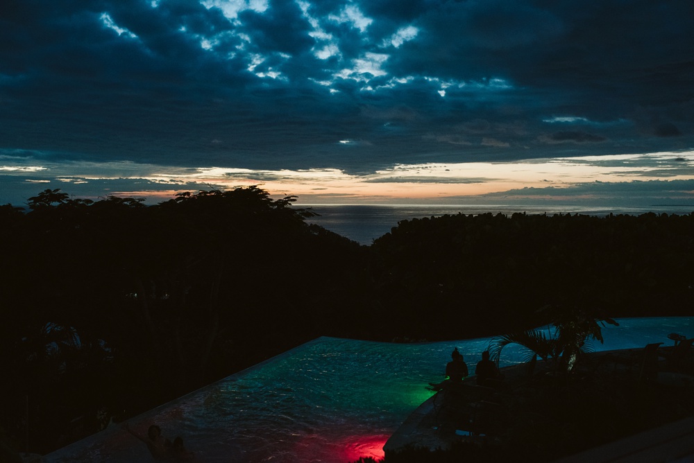 hotel la mariposa wedding pool photo 