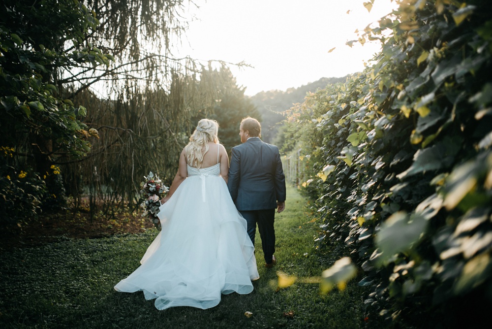 wedding portrait in West Virginia