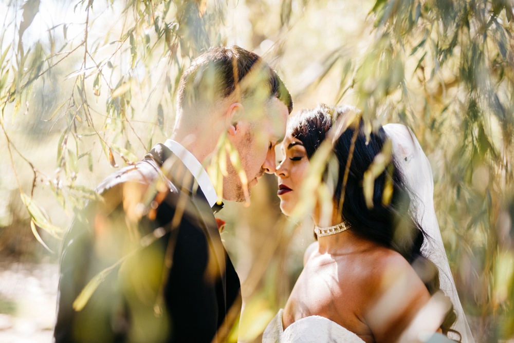 couples portrait at four fillies lodge 