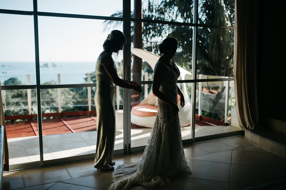 weddings at casa fantastica in costa rica