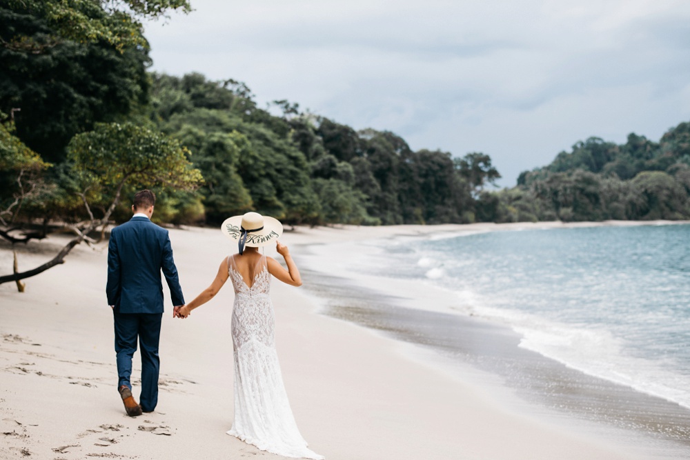 manuel antonio national park wedding photos 