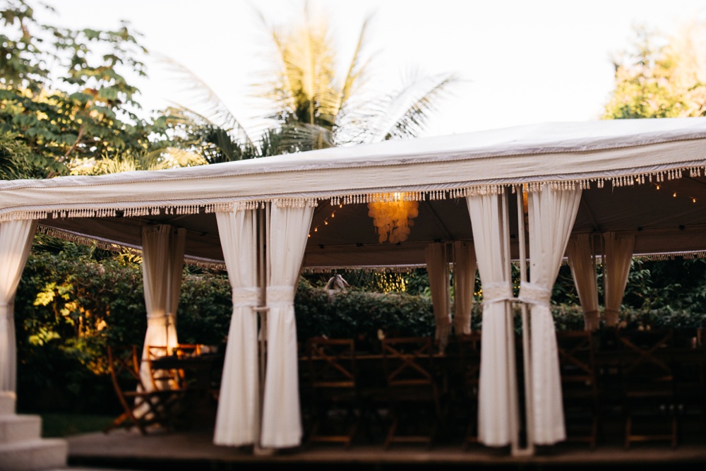 tropical wedding reception at casa fantastica in manuel antonio costa rica