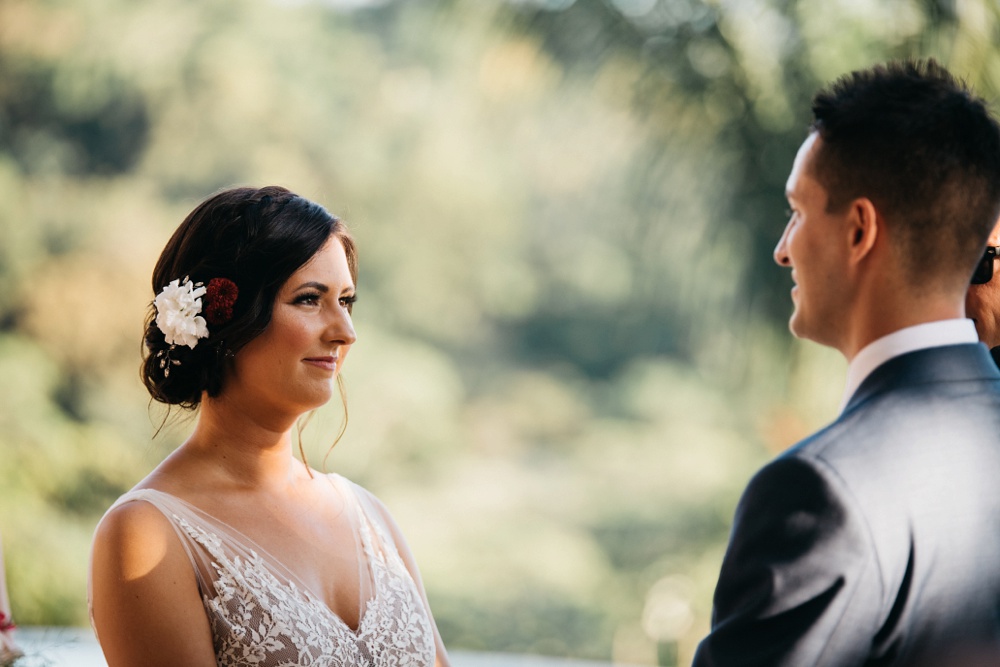 wedding photo from casa fantastica costa rica