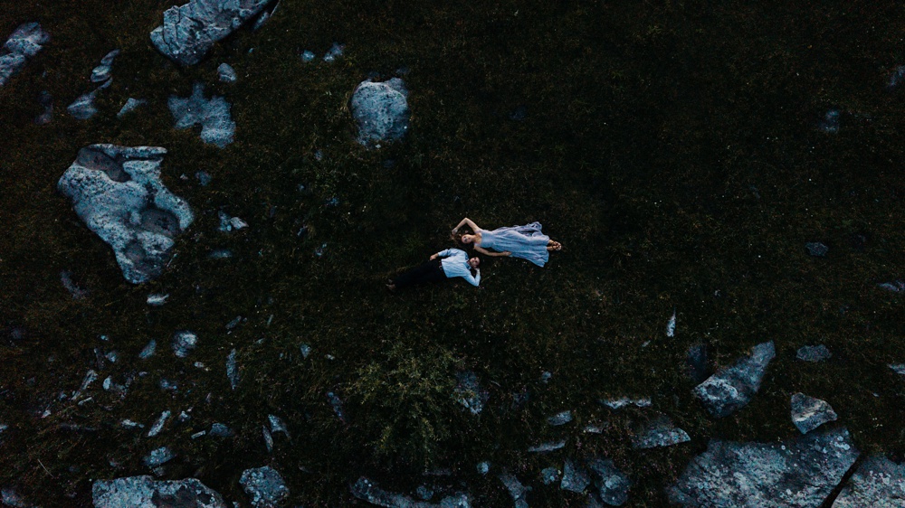 twilight engagement session at dolly sods