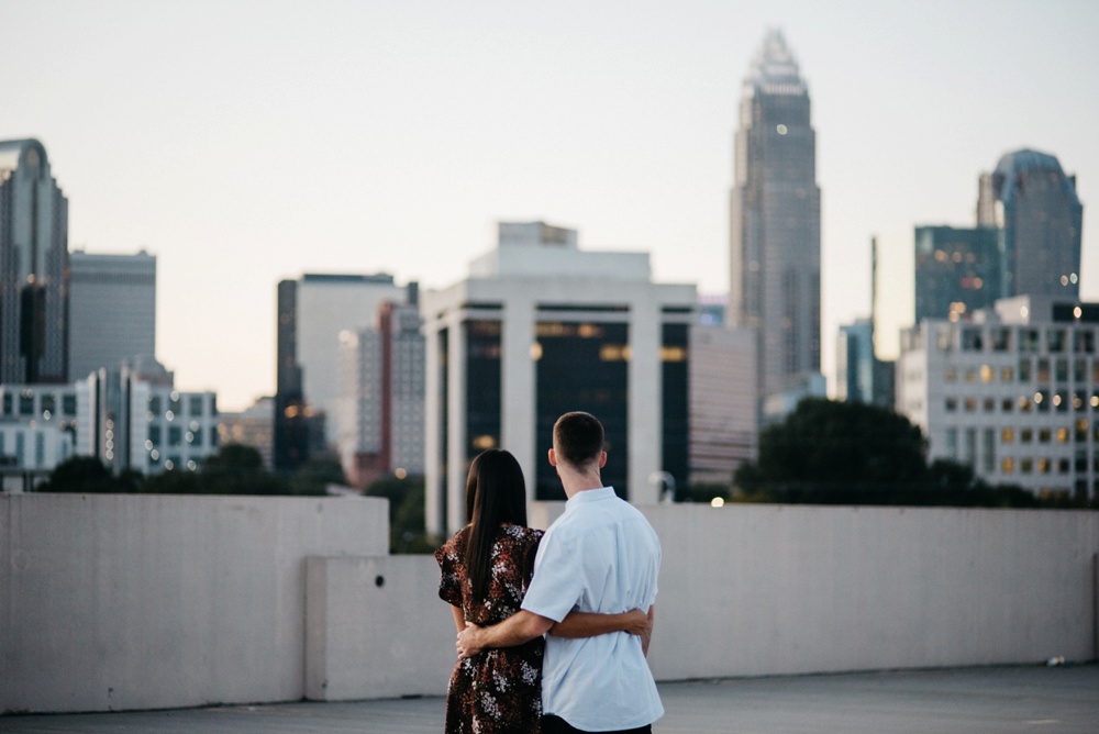 lifestyle engagement photographer in charlotte nc