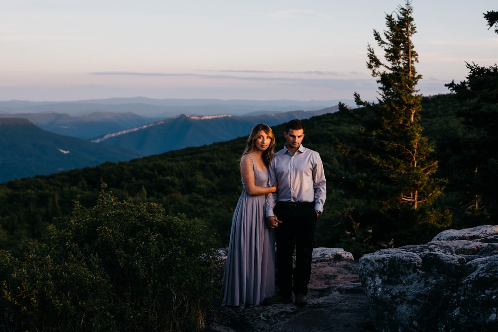 dolly sods engagement portraits