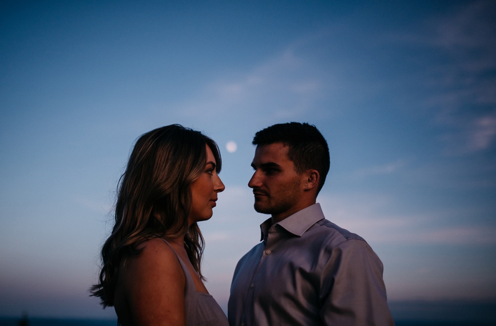 twilight engagement photos dolly sods wv 