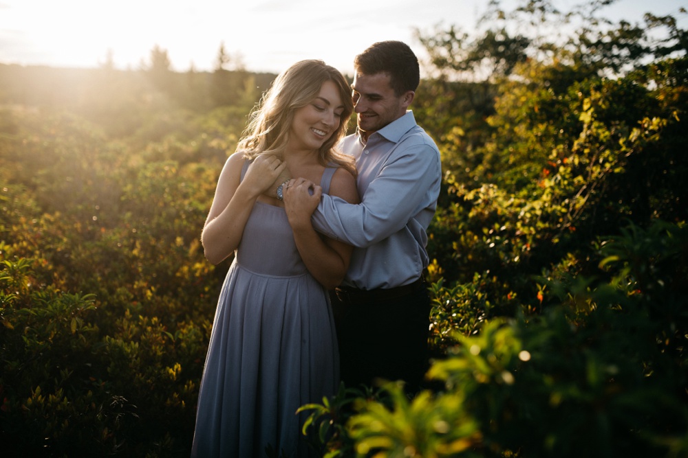 west virginia engagement portraits