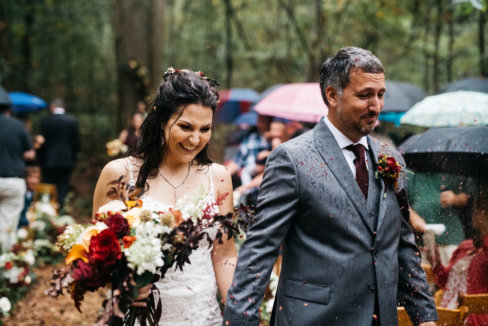 autumn wedding in wv