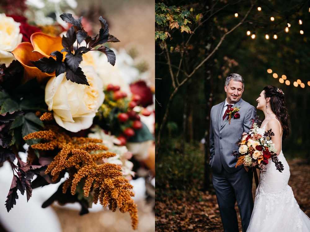 autumn wedding in wv