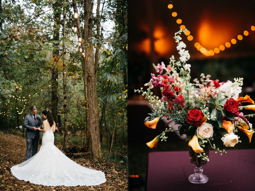 autumn wedding in west virginia