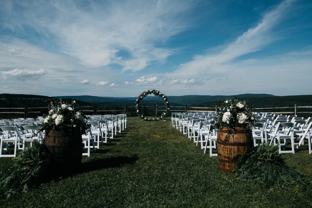 snowshoe resort wedding ceremony location