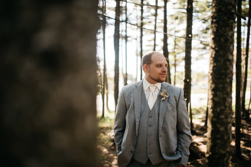 snowshoe resort wedding portrait