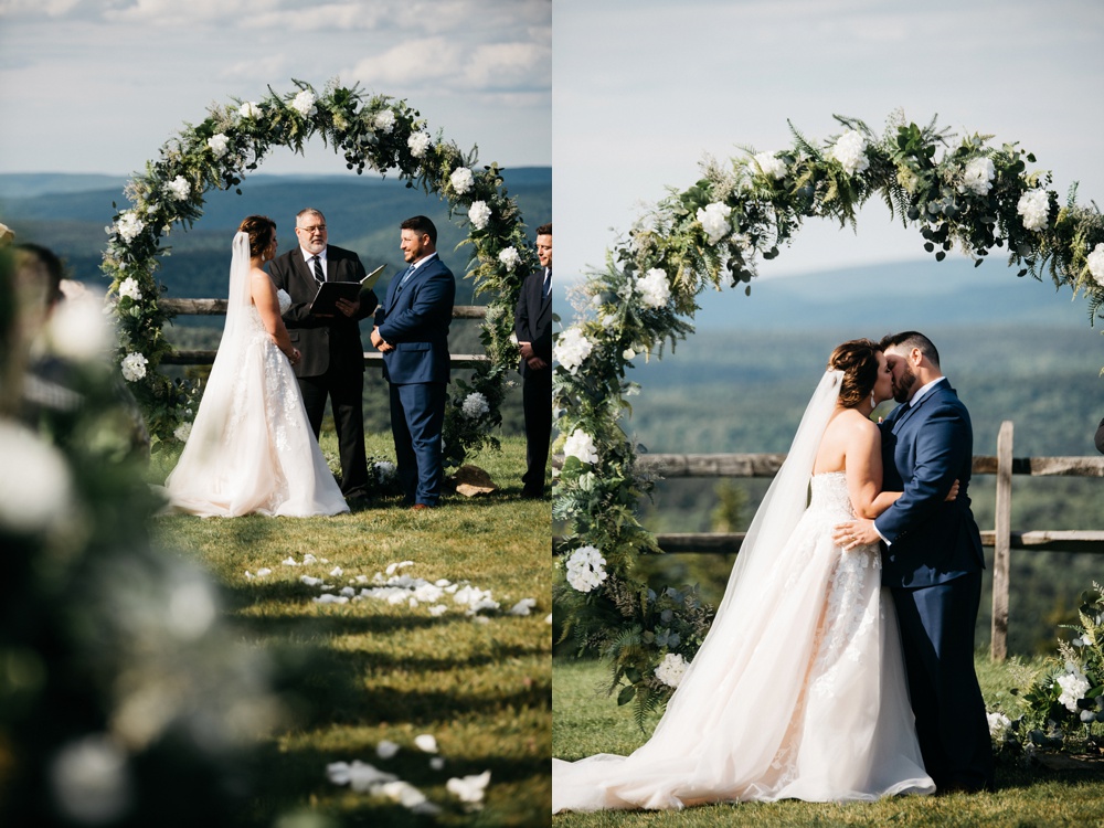 summer wedding photos snowshoe mountain resort