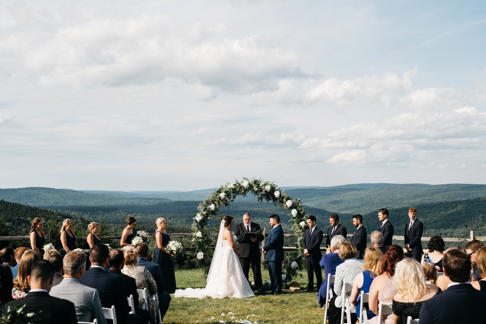 wedding photos snowshoe mountain resort