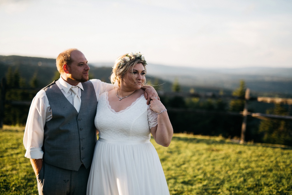 west virginia wedding at snowshoe resort