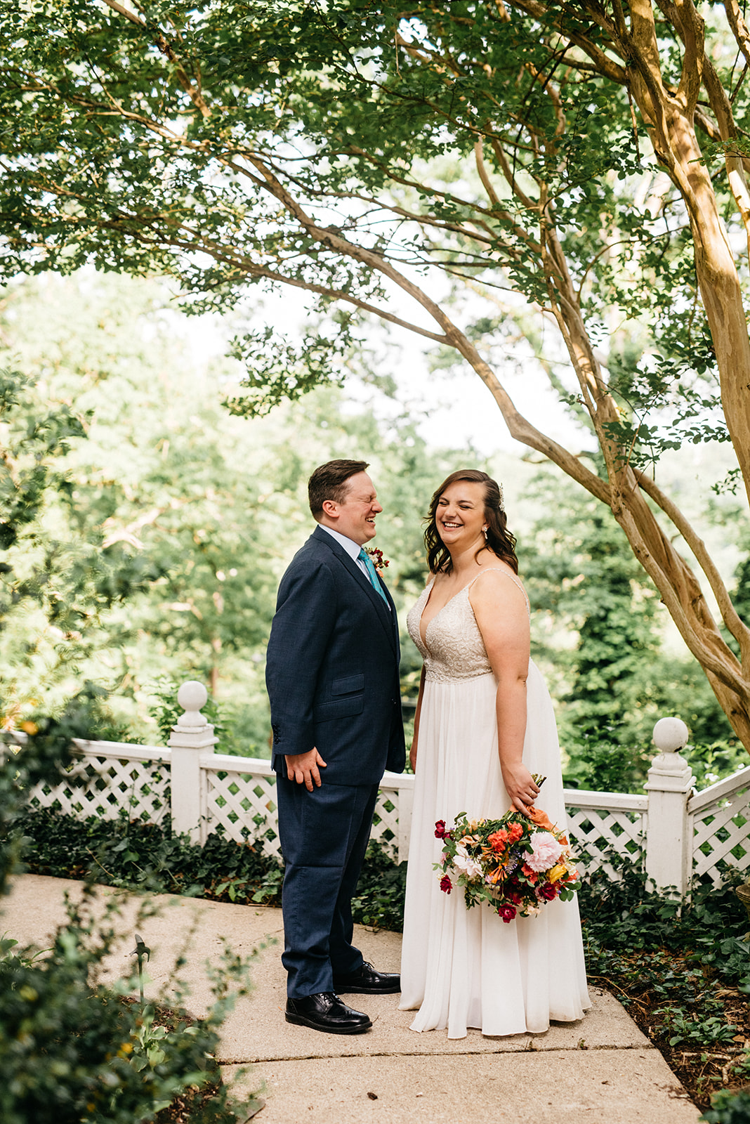 photos of a backyard wedding in charleston, wv 