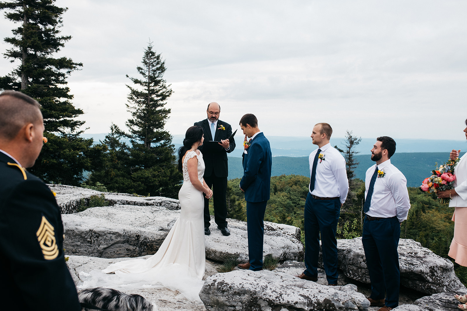 wedding at dolly sods in wv